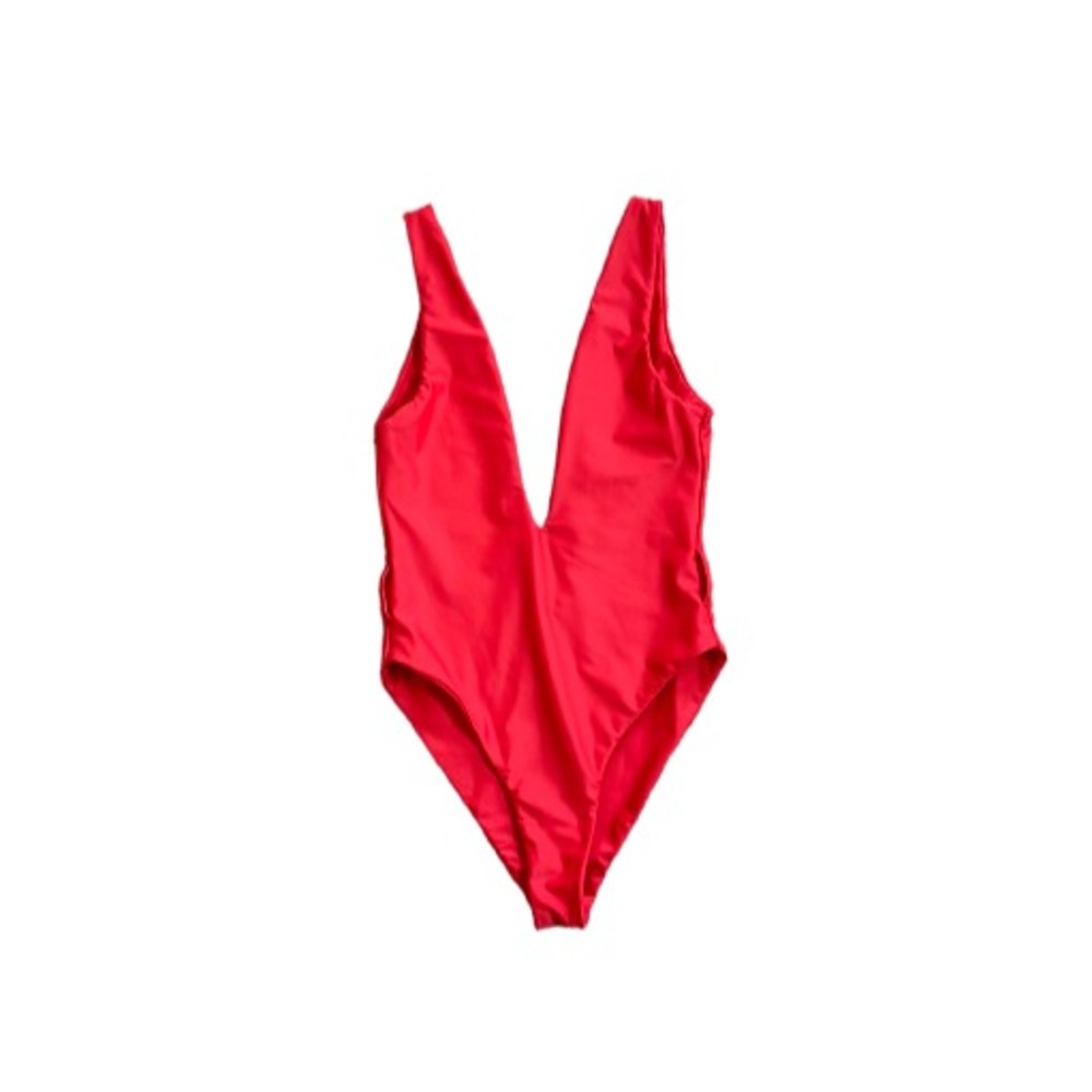TULAROSA CLAUDIA ONE PIECE SWIMSUIT‎ SIZE XS RED